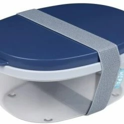 Mepal Salatbox Ellipse - Nordic Denim